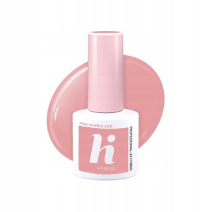 HI HYBRID Lakier hybrydowy 218 Pink Marble
