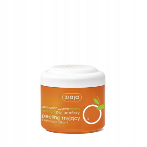 ZIAJA Pomarańczowy peeling myjący średnioziarnisty