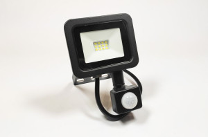 Naświetlacz LED halogen z czujnikiem ruchu 10W/800lm/IP65 biała zimna