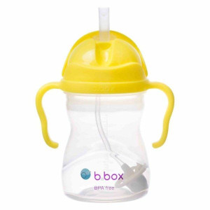 B.BOX BB0050 Bidon ze słomką 240 ml lemon