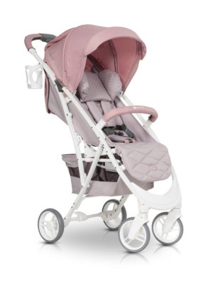 EURO CART Wózek spacerowy VOLT PRO POWDER PINK