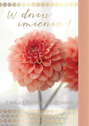 Kartka z życzeniami imieninowymi PR 371