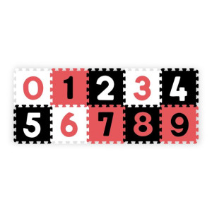 B.O.274/03 Puzzle piankowe 10 szt cyfry topmaluszek
