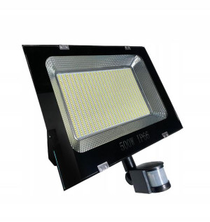 Halogen Lampa Naświetlacz Led 500w Z Czujnik Ruchu