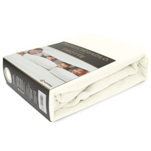 Prześcieradło frotte z gumką 200x220 Home 194-02 ecru