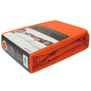 Prześcieradło frotte z gumką 200x220 Home 194-06 pomarańcz
