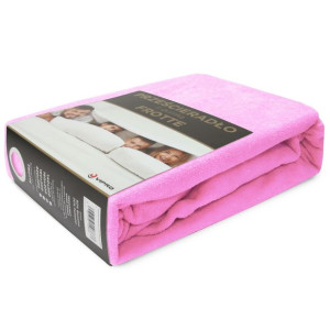 Prześcieradło frotte z gumką 200x220 Home 194-87 róż