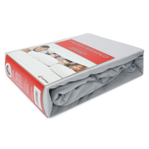 Prześcieradło jersey z gumką 140x200 Home 194-31 jasno szare