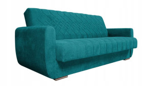 Wersalka KRIS turkusowa kanapa sofa morska RIBES