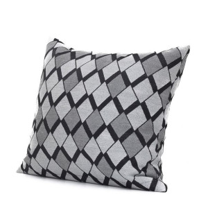 Poszewka dekoracyjna Black Silver 508 geometryczne