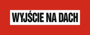 Znak - Wyjście na dach BC112 Wyjście na dach BC112BRPS