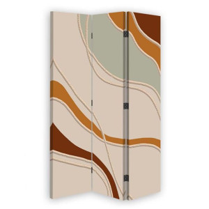 Parawan ABSTRAKCJA DEKORACYJNY dwustronny, Art deco 110x170