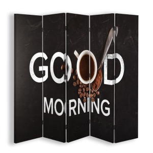 Parawan dwustronny, Good morning 180x170