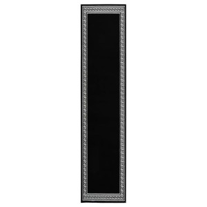 Lumarko Chodnik dywanowy, BCF, czarny z motywem, 80x450 cm