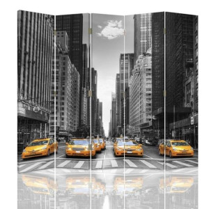 Parawan dwustronny, New York Taxi 180x170