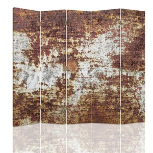Parawan dwustronny, Rdzawy metal 180x170