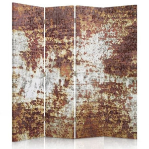 Parawan dwustronny, Rdzawy metal 145x170