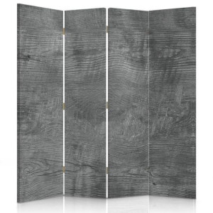 Parawan dwustronny, Szare drewno 145x170
