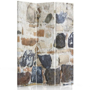 Parawan dwustronny, Stary mur z kamieni 110x170