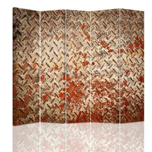 Parawan dwustronny, Zardzewiały metal 180x170