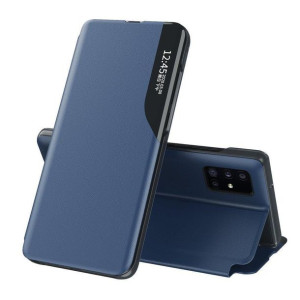 Etui Eco Leather View Case Z Klapką Do Huawei P40 Niebieski