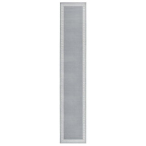 Chodnik dywanowy, BCF, szary z motywem, 80x450 cm