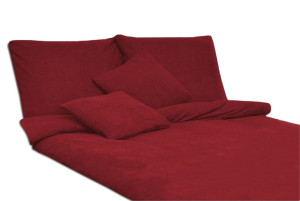 Pościel frotte bordo 023/160x200