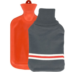 Termofor Gumowy Duży Ogrzewacz W Sweterku 2l
