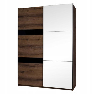 Szafa Z Półkami Deneris 150 Cm + Lustro