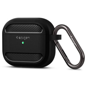 Spigen Rugged Armor Apple Airpods 3 Matte Black