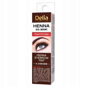 Delia 2ml henna do brwi tradycyjna brąz 4.0 853