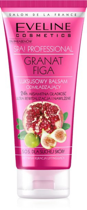 Eveline Body Balsam 200ml Spa Granat Figa.