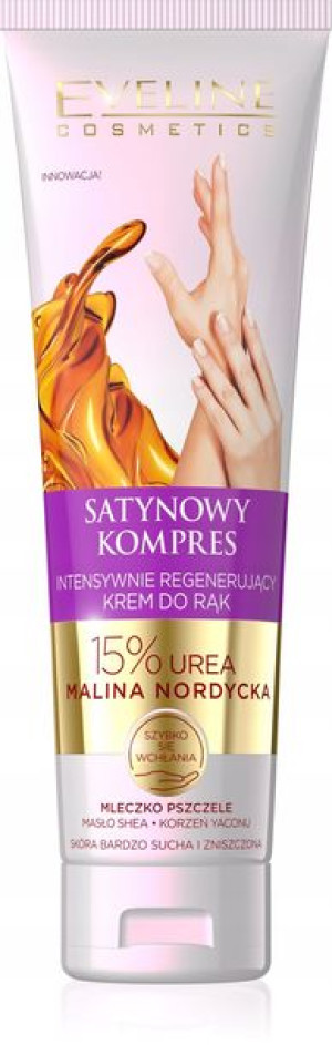 EVELINE RĘCE Krem 100ml Satynowy kompres .