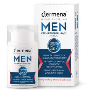 Krem regenerujący na noc dermena® MEN