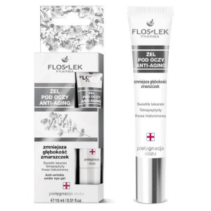 FLOS-LEK OCZY ANTI AGING Żel p/oczy 15 ml..