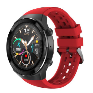 Smartwatch Rubicon RNCE68 Czarny, czerwony pasek