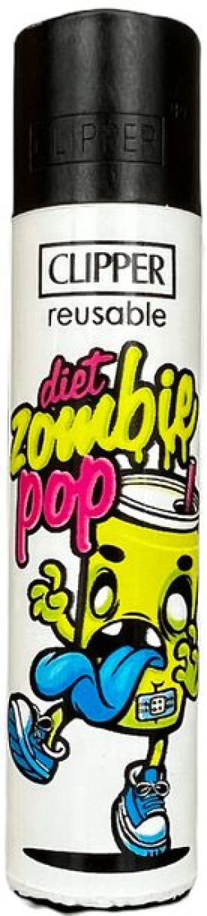 Zapalniczka Clipper wzór ZOMBIE FOOD