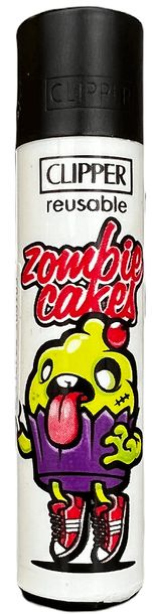 Zapalniczka Clipper wzór ZOMBIE FOOD