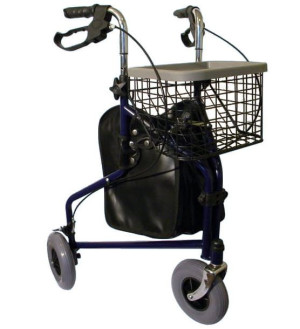 Balkonik trójkołowy z torbą i koszykiem AR-004 Armedical