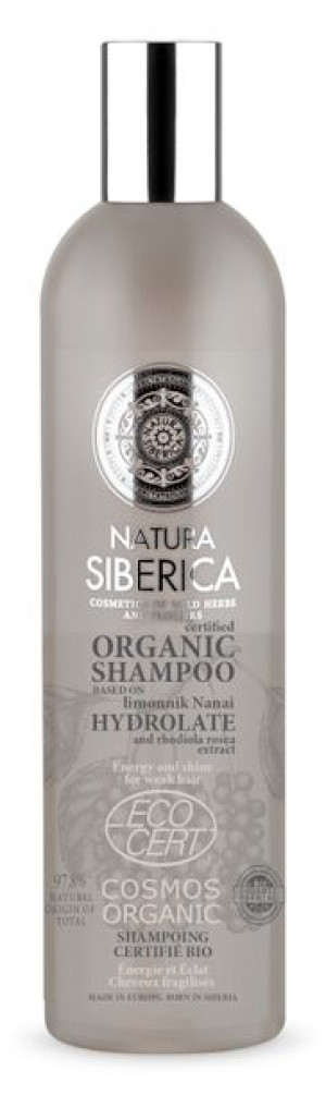 HYDROLATY Szampon do włosów osłabionych NATURA SIBERICA