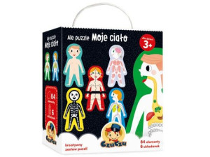 CzuCzu Ale Puzzle - Moje Ciało układanki dla dzieci