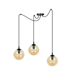 Lampa Wisząca Plafon Pająk Klosze Kule Żyrandol