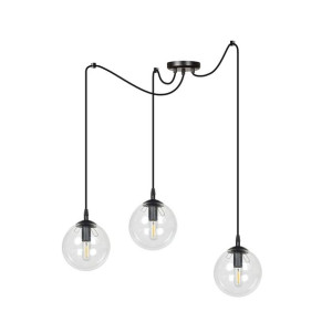Lampa Wisząca Plafon Pająk Klosze Kule Żyrandol