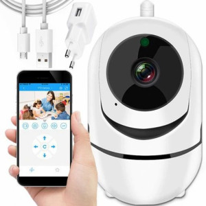 Niania Elektroniczna Kamera Wifi Obrotowa Fullhd