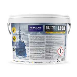 PRIMACOL Niszczyciel lodu 5KG do odladzania dróg lepszy od soli drogowej