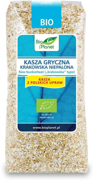 Kasza Gryczana Krakowska Niepalona Bio 500 G - Bio Planet