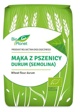 Mąka Z Pszenicy Durum (semolina) Bio 1 Kg - Bio Planet