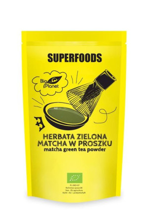 Herbata Zielona Matcha W Proszku Bio 100 G - Bio Planet