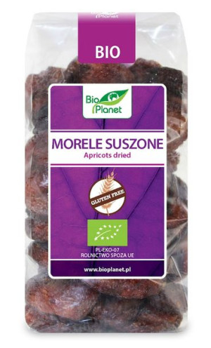 Morele Suszone Bezglutenowe Bio 400 G - Bio Planet