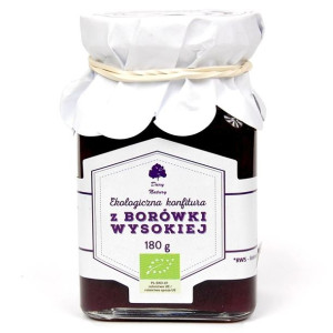 Konfitura Z Borówki Bio 180 G - Dary Natury